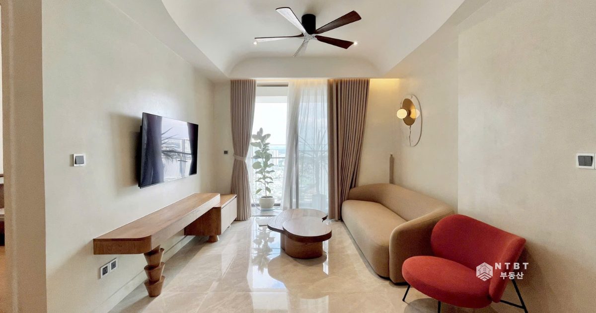 Cho Thuê Căn Hộ The Peak Midtown M8 Phú Mỹ Hưng – 2 Phòng Ngủ – ảnh 2