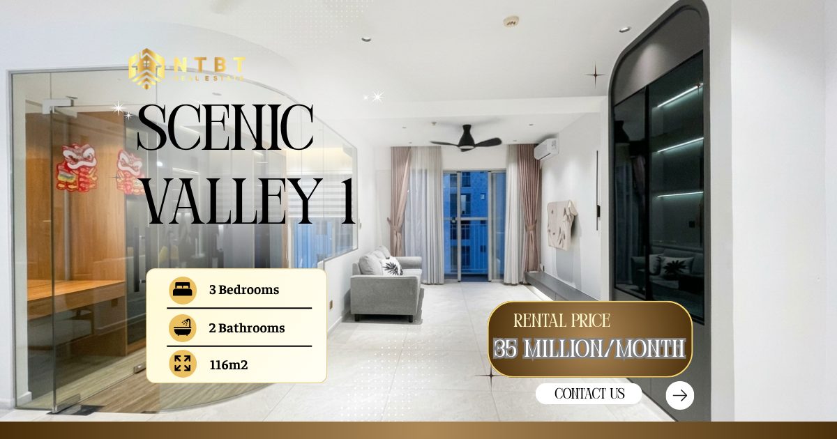 Cho Thuê Căn Hộ 3 Phòng Ngủ Cao Cấp Scenic Valley 1 – Phú Mỹ Hưng – ảnh 1