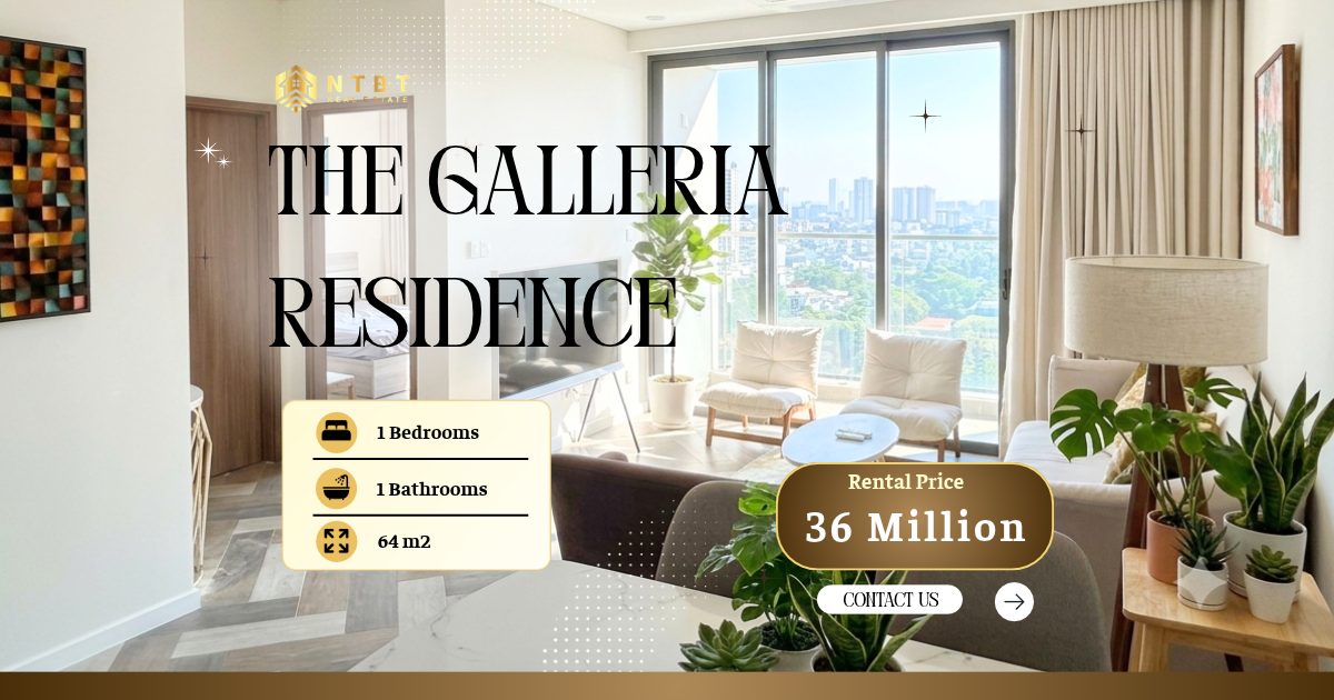 Cho Thuê Căn Hộ 1 Phòng Ngủ The Galleria Residence – ảnh 1