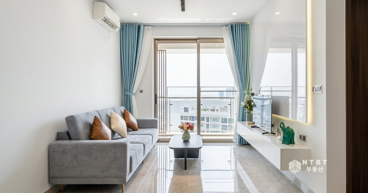 Cho Thuê Căn Hộ The Peak Midtown M8 Phú Mỹ Hưng – 2 Phòng Ngủ – ảnh 2