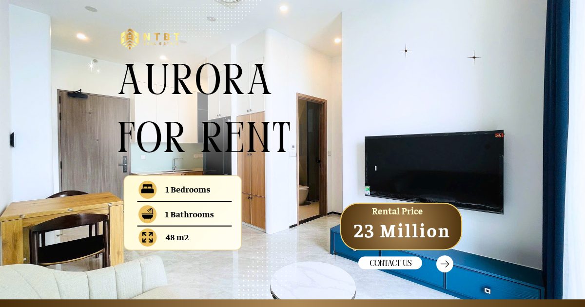 Cho Thuê Căn Hộ 1 Phòng Ngủ The Aurora Phu My Hung – ảnh 1