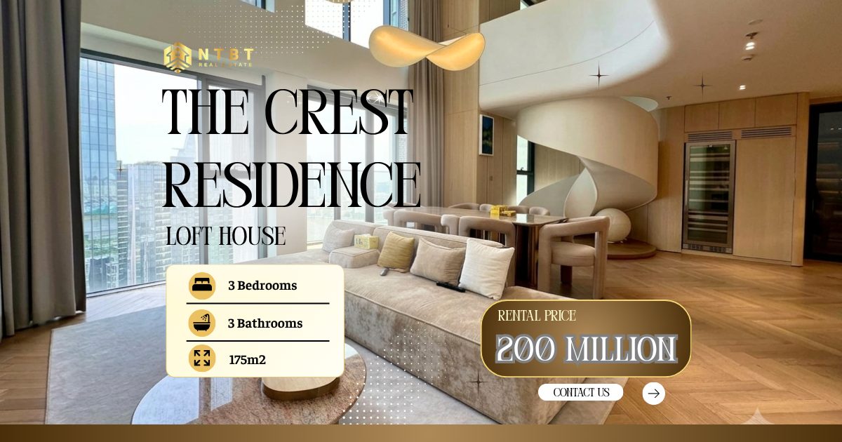 Cho Thuê Căn Hộ Loft The Crest Residence Thủ Thiêm – ảnh 1