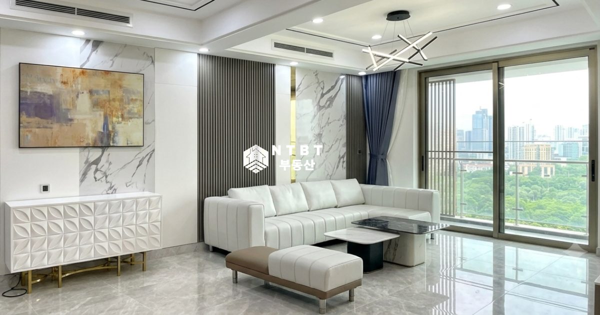 Cho Thuê Căn Hộ 3 Phòng Ngủ Hiện Đại The Peak Midtown M8 – Phú Mỹ Hưng – ảnh 2